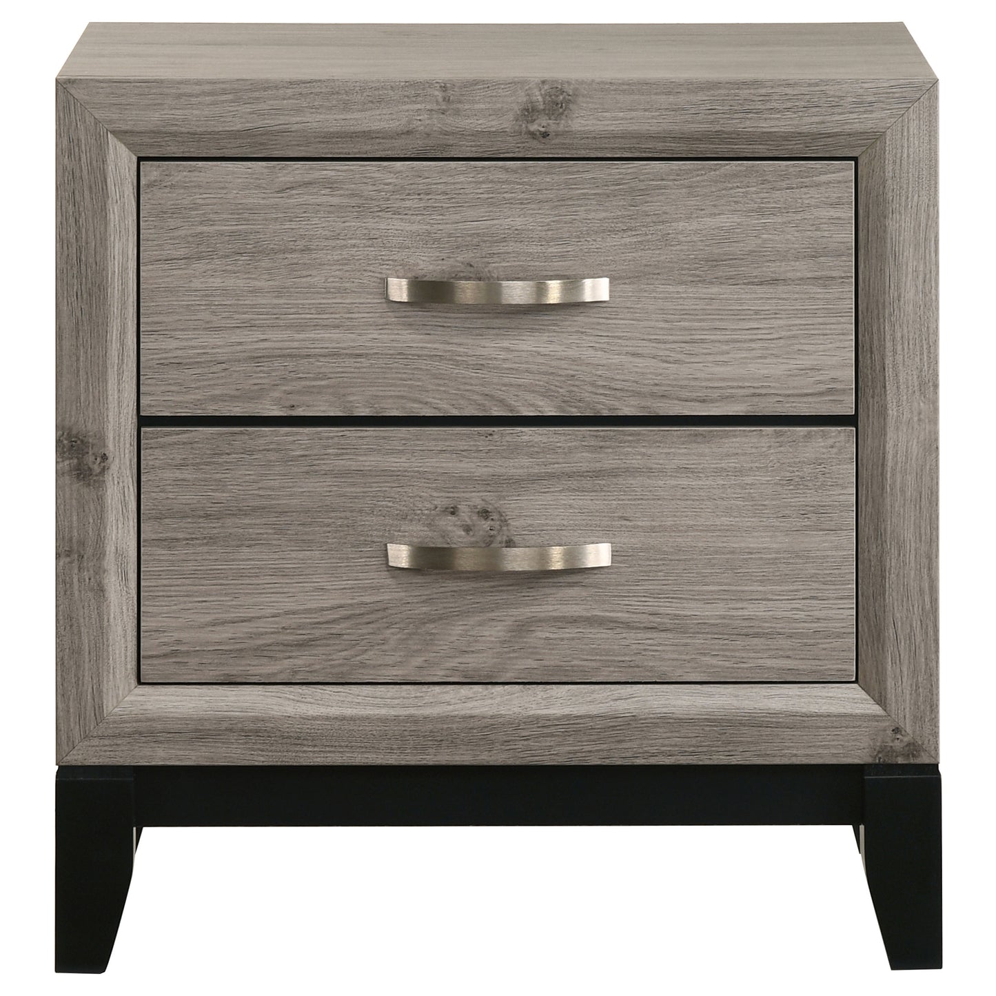 Watson 2-drawer Nightstand Bedside Table Light Taupe