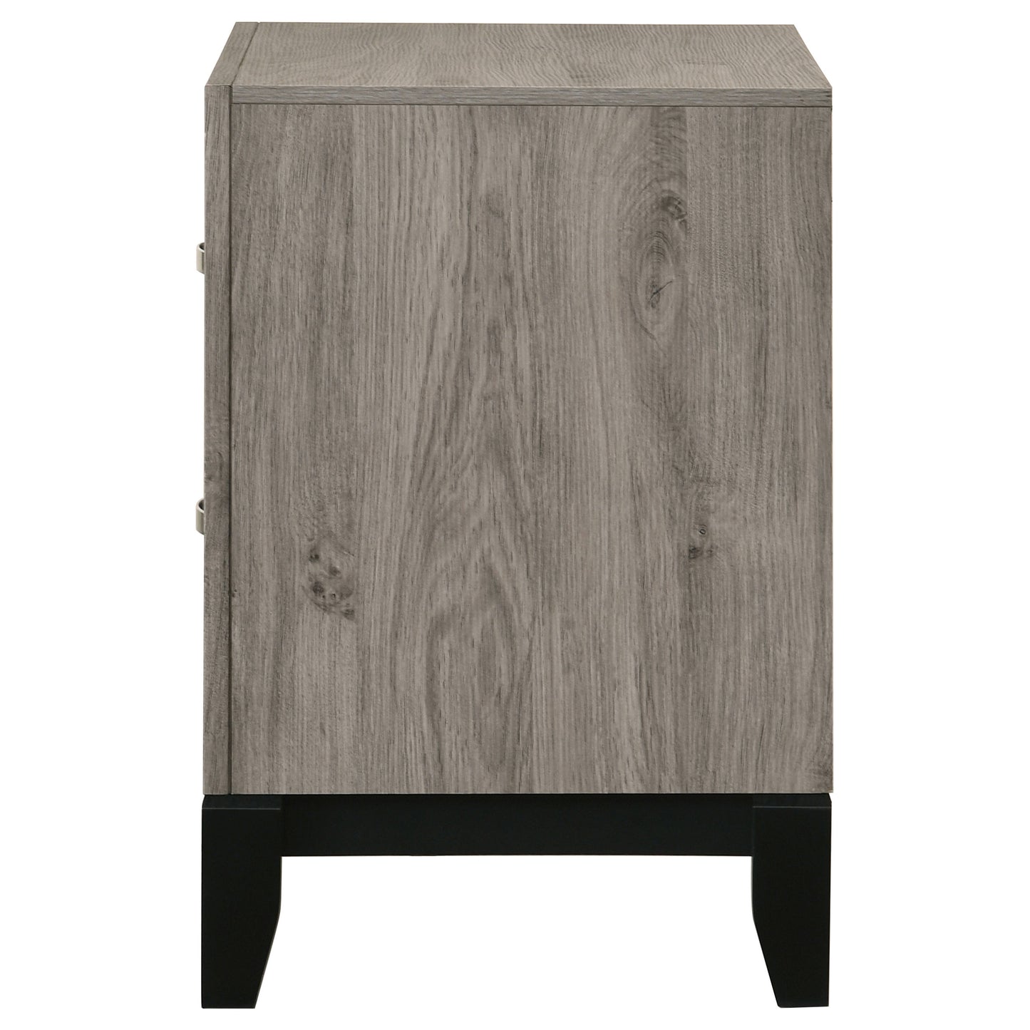 Watson 2-drawer Nightstand Bedside Table Light Taupe