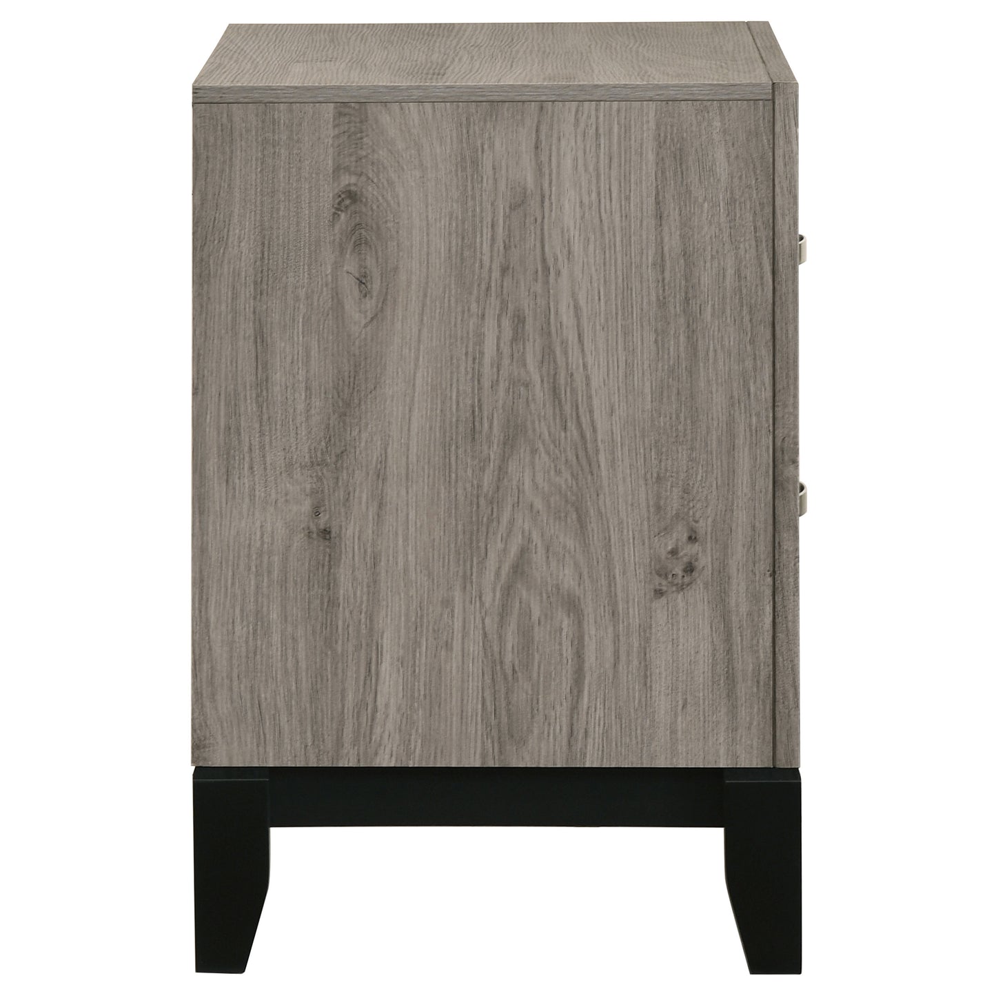 Watson 2-drawer Nightstand Bedside Table Light Taupe
