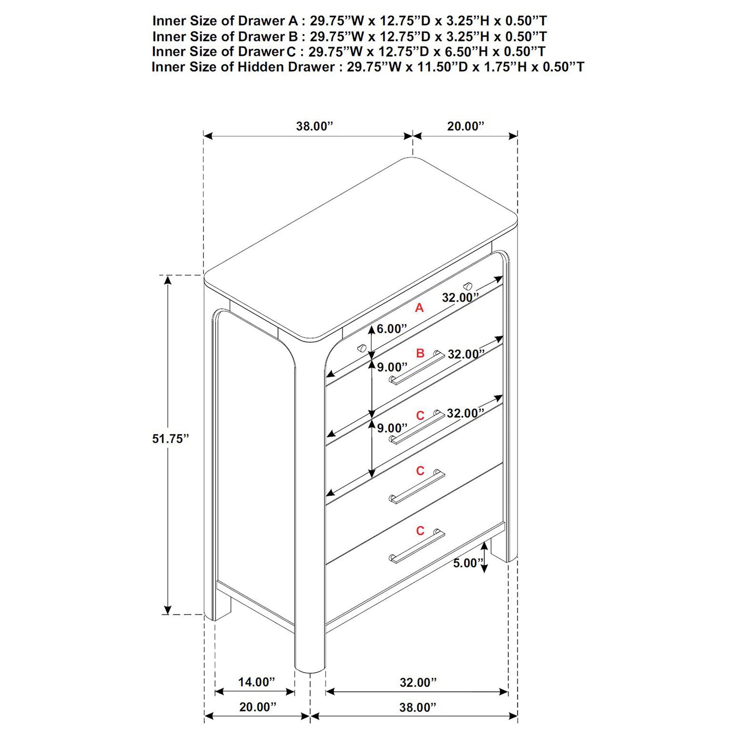 Solano 5-piece California King Bedroom Set Weathered Mango