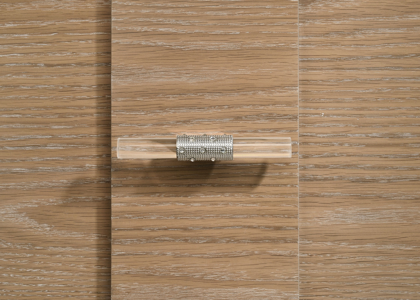 Leanne 2-drawer Sinter Stone Top Nightstand Light Oak