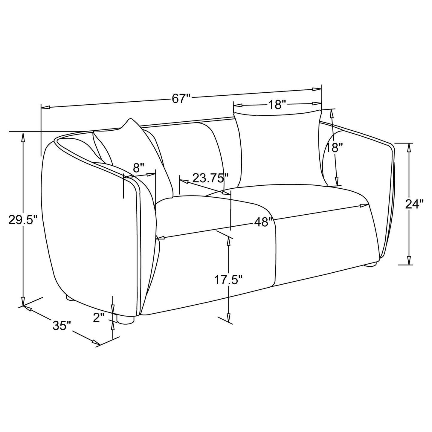 Aleisha Chenille Upholstered Loveseat Mustard Yellow