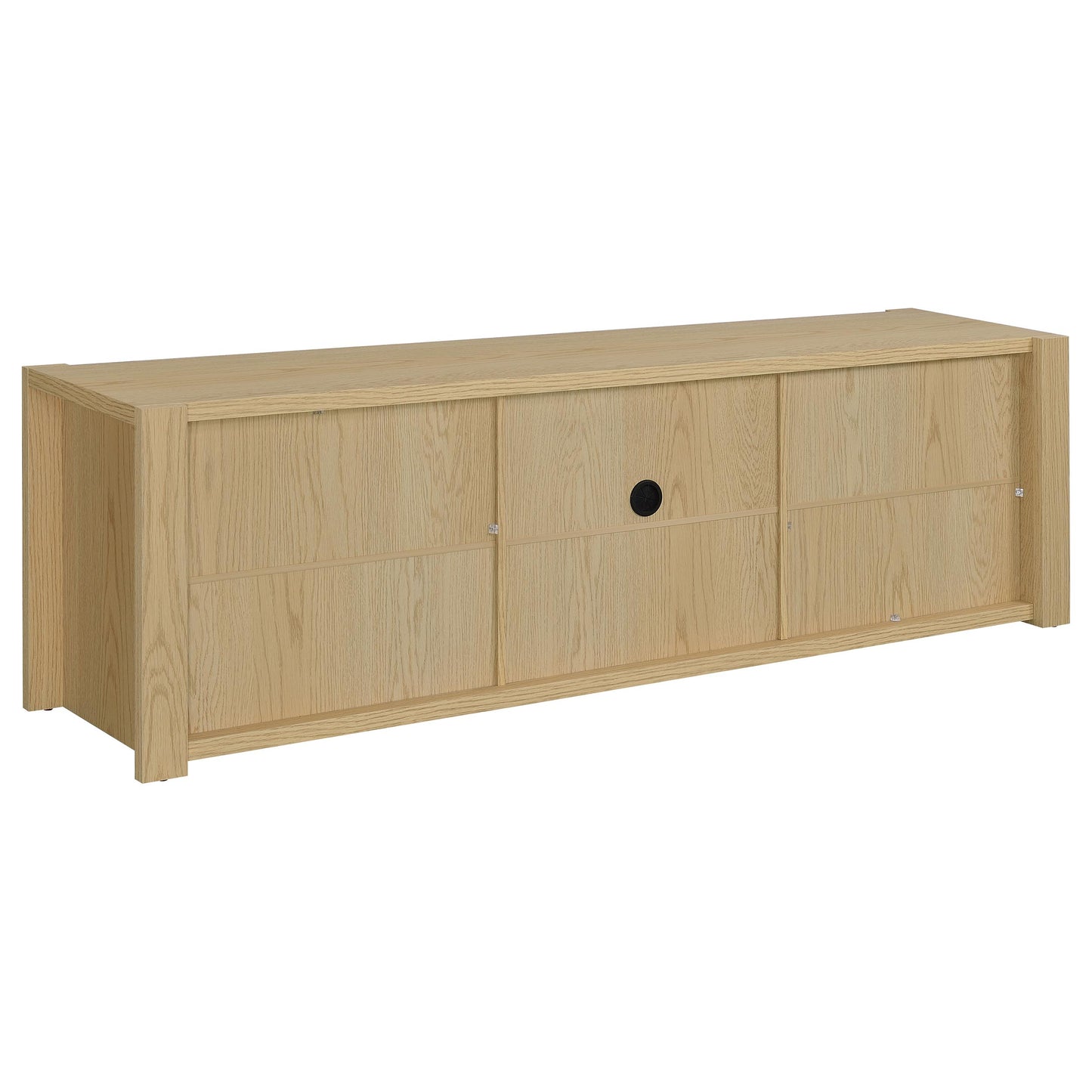 Laurelton 78-inch 4-door TV Stand Media Console Light Oak