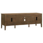 Thori 63-inch 2-door TV Stand Media Console Dark Brown