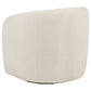 Gerley Chenille Upholstered Swivel Accent Chair Beige