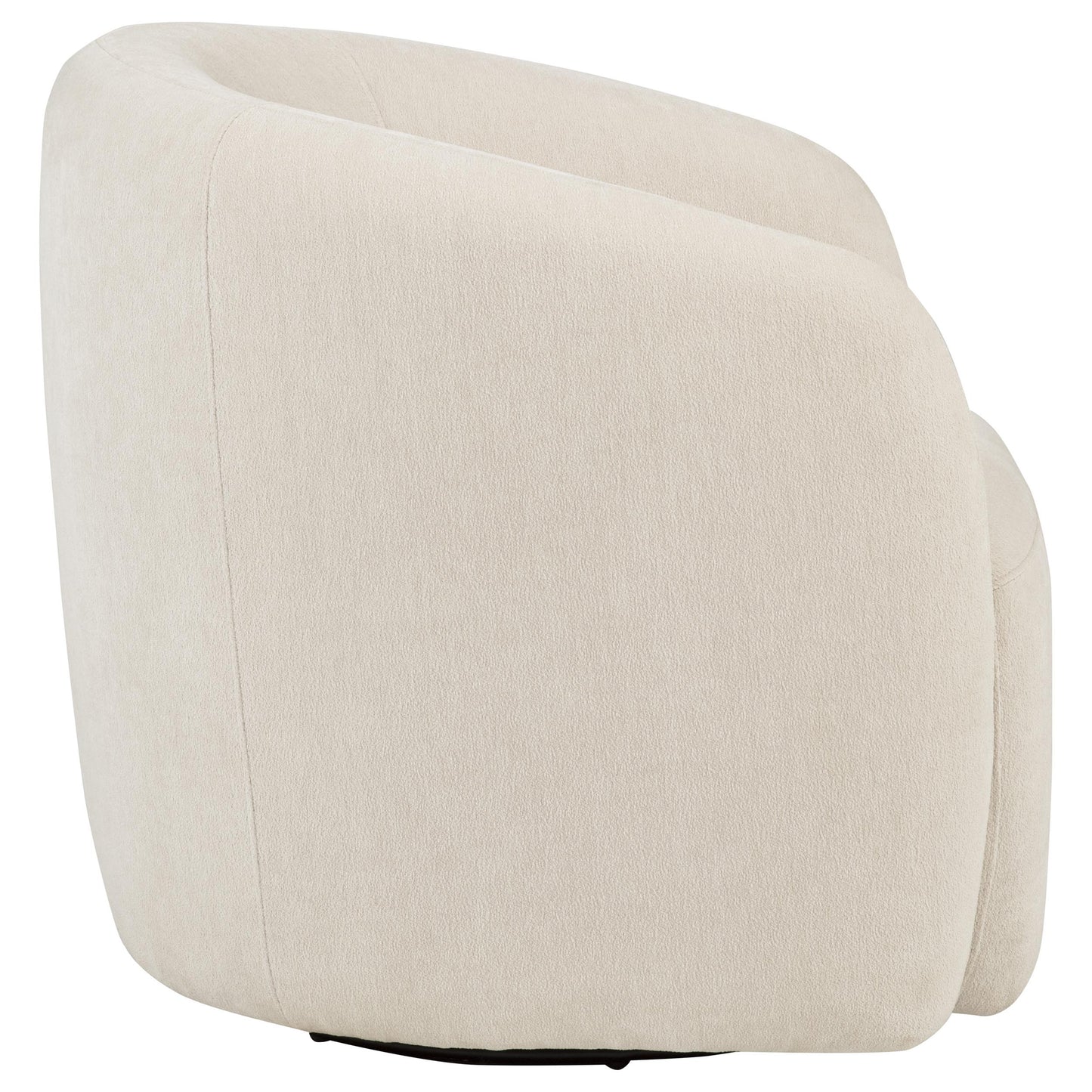 Gerley Chenille Upholstered Swivel Accent Chair Beige