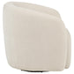 Gerley Chenille Upholstered Swivel Accent Chair Beige