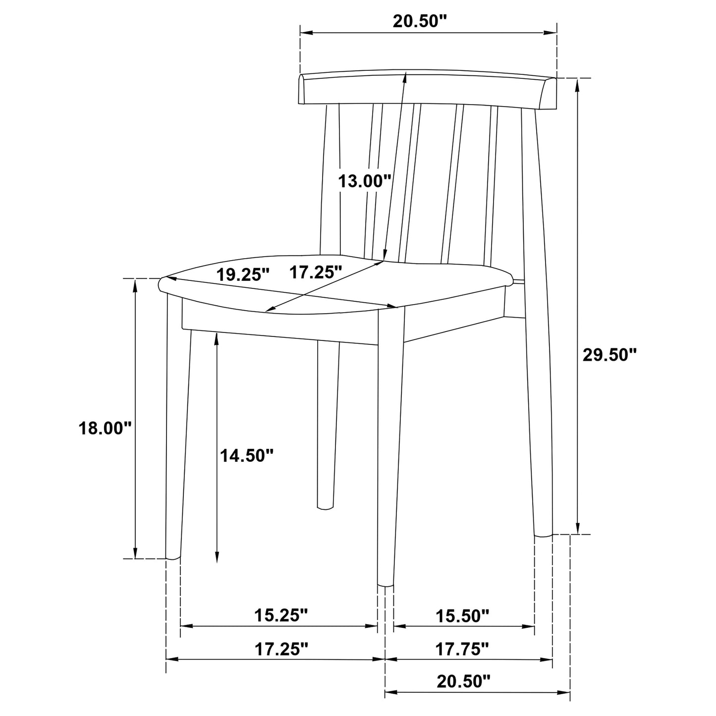 Strouse 5-piece Dining Set Wheat and Natural Oak