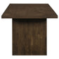 Decker 82-inch Rectangular Wood Dining Table Dark Walnut