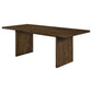 Decker 82-inch Rectangular Wood Dining Table Dark Walnut