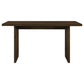 Decker 70-inch Rectangular Wood Counter Height Dining Table Dark Walnut