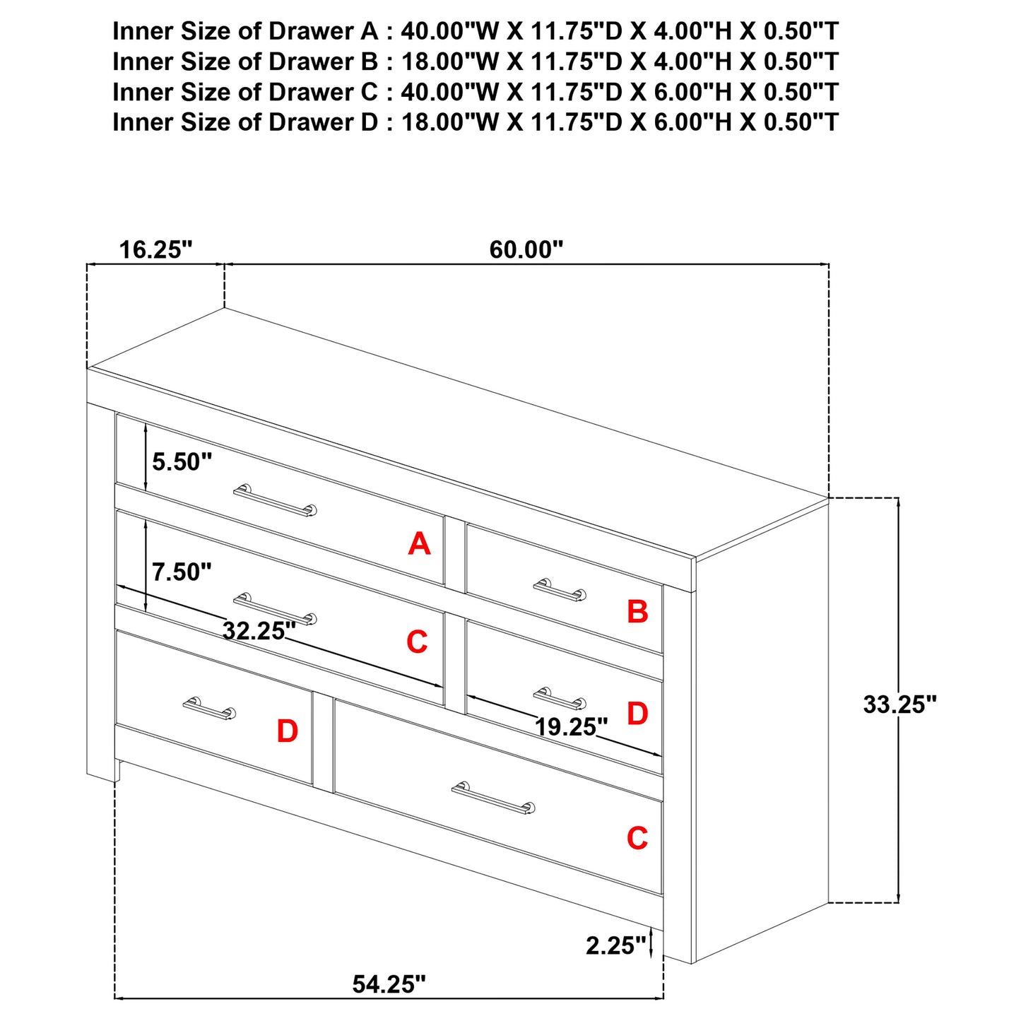 Hendricks 4-piece California King Bedroom Set Light Oak