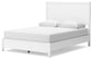 Binterglen Queen Panel Bed with Mirrored Dresser and Nightstand