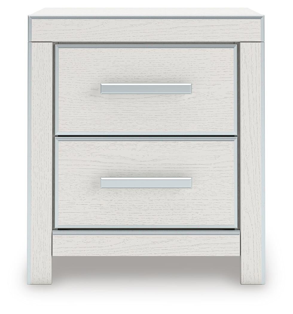 Zuraleus King Upholstered Bed, Dresser, Mirror, Chest and Nightstand