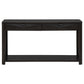 Marcelo Sofa Console Table with 2 Drawers and Shelf Coffee