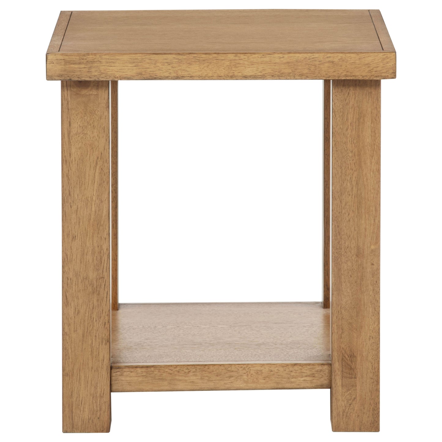 Beasley 2-Piece Wood Coffee Table Set Golden Oak